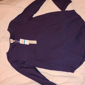 Cupio Purple Long Sleeve Top